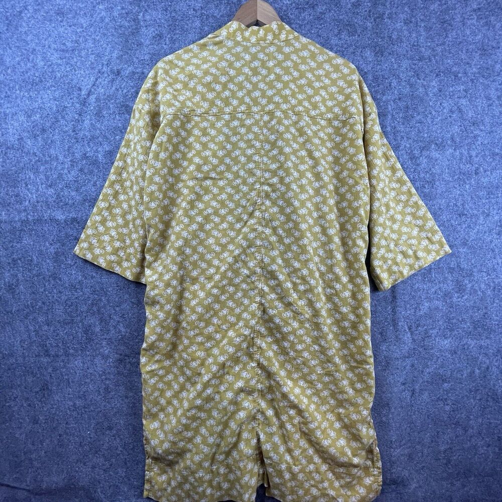 Madewell‎ Print Robe Jacket Womens Small Golden Meadow Boho Flowy Coverup Layer - Picture 2 of 5